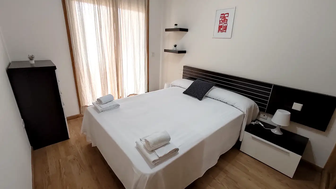 Apartamentos en la Costa de Galicia Apartagal Oceano IV dormitorio