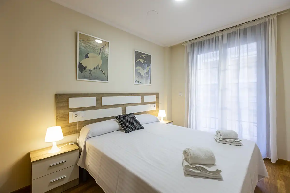 Apartamentos en la Costa de Lugo Batel 1 dormitorio Foz cama doble
