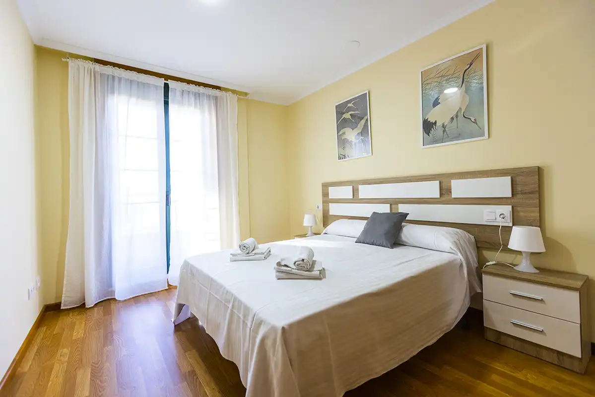Apartamentos en la Costa de Lugo Batel 1 dormitorio Foz habitacion matrimonio