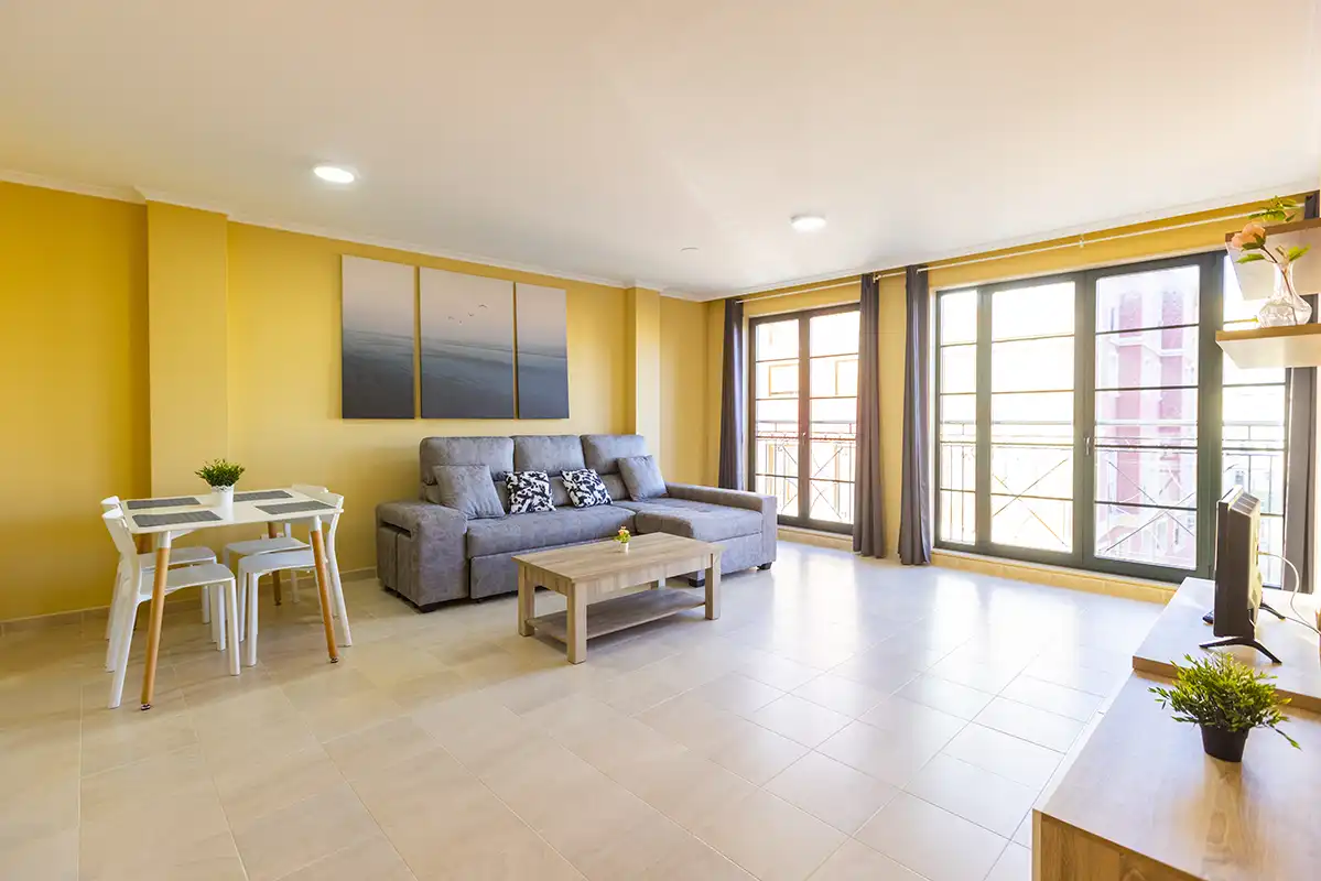 Apartamentos en la Costa de Lugo Batel 1 dormitorio Foz salon grande