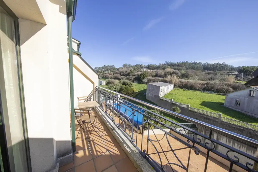 Apartamentos en la Costa de Lugo Urb Espasante terraza