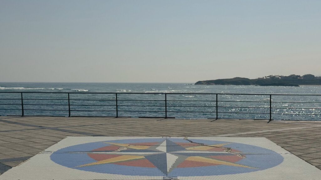 brujula del puerto de Foz